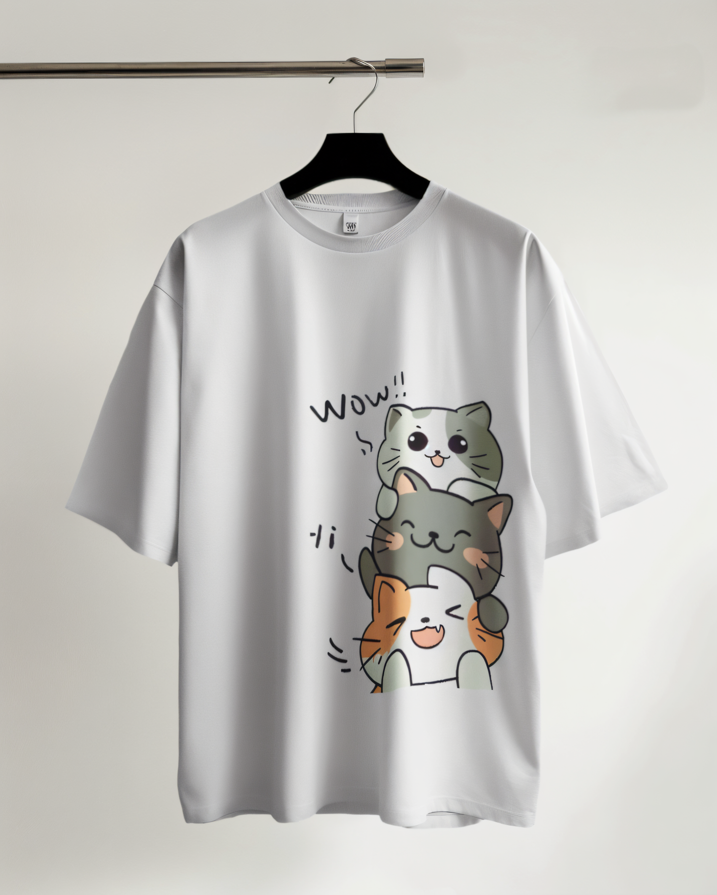 Unisex Oversized T-Shirt (Meow Moments)