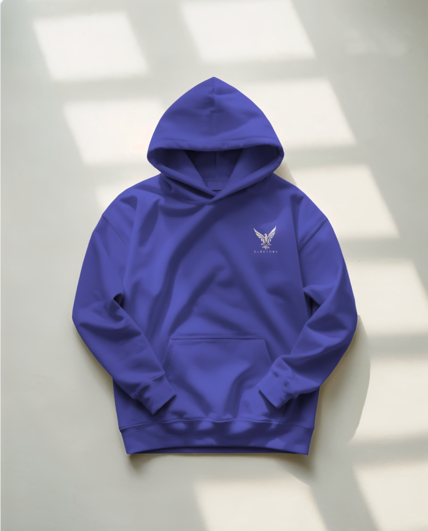 Unisex Embroidery Hoodie (White Logo)