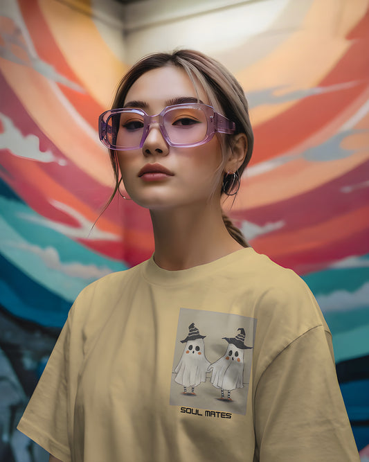 Unisex Oversized T-Shirt (soul mates)