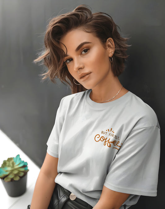 Unisex Oversized T-Shirt (coffee lover)