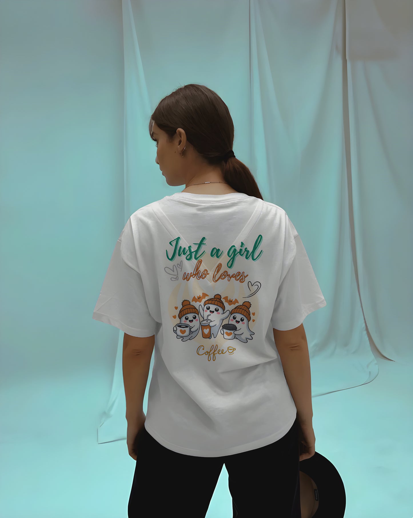 Unisex Oversized T-Shirt (coffee lover)