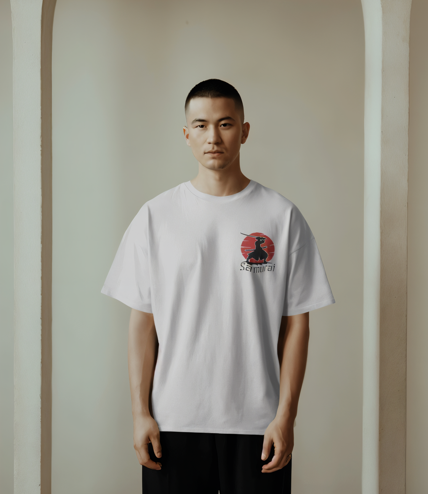Unisex Oversized  T-Shirt (Samurai)