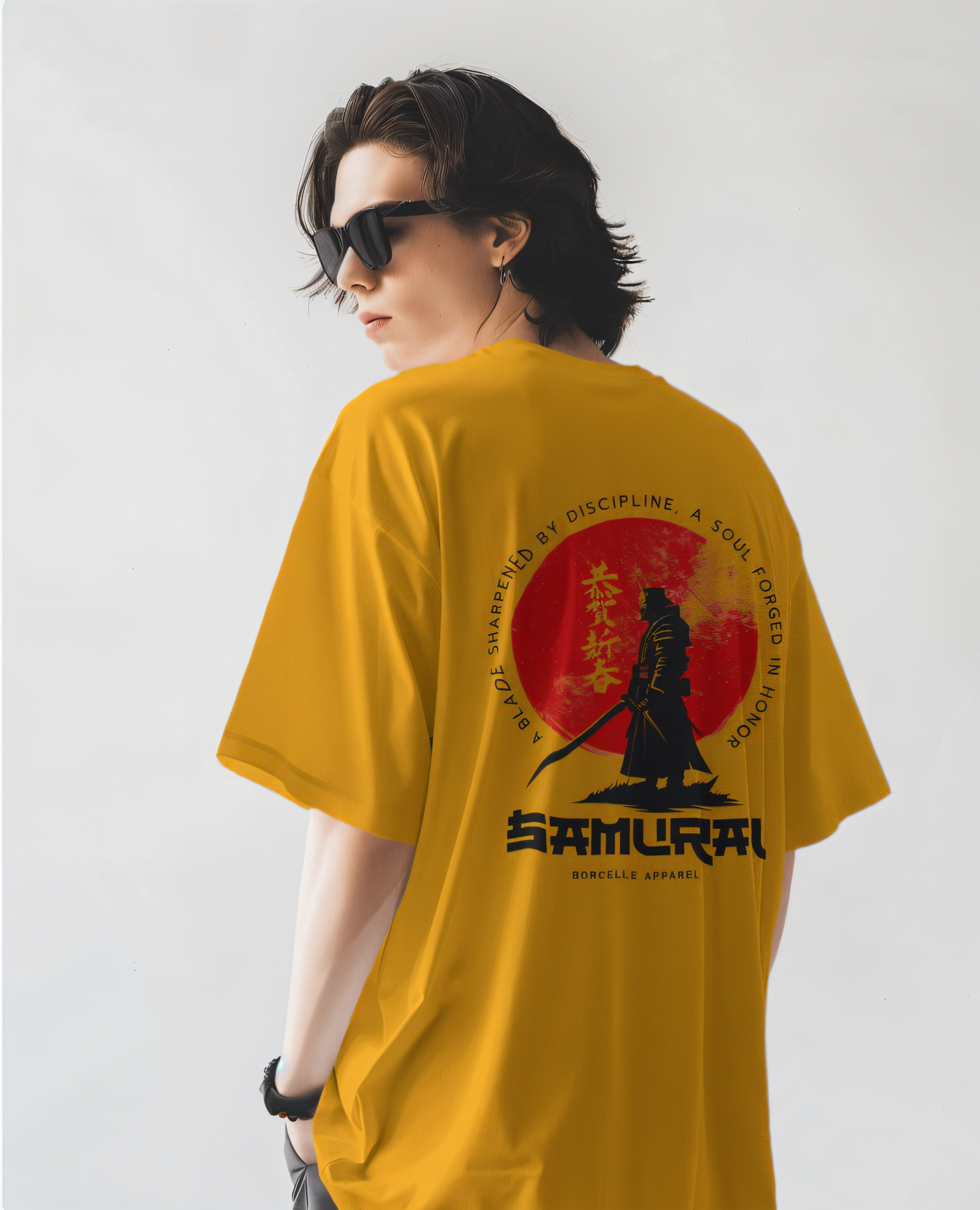 Unisex Oversized  T-Shirt (Samurai)